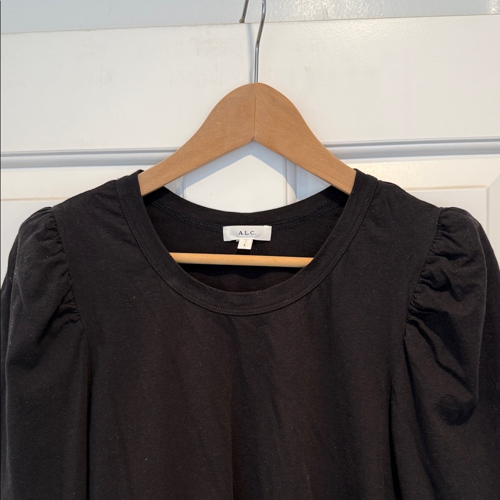 A.L.C. Black long Sleeve Top